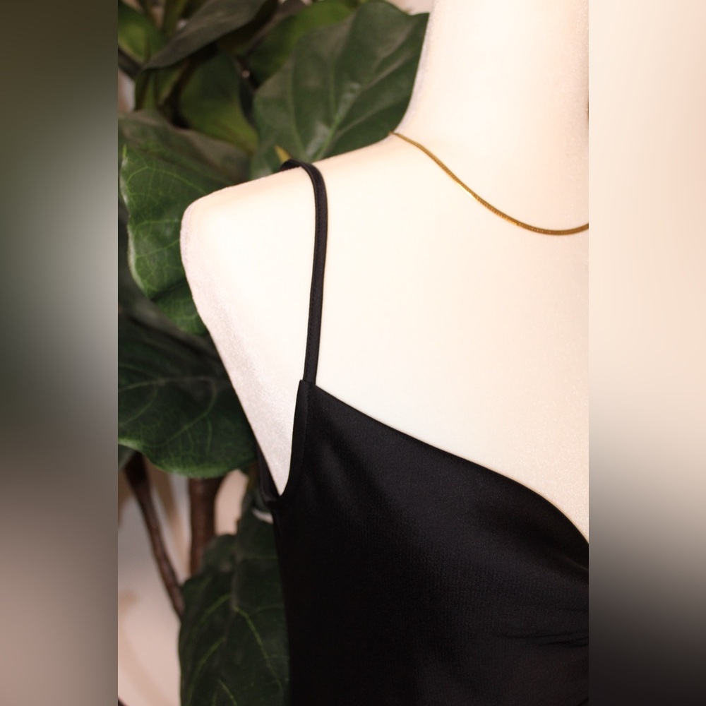 BHLDN Cali Satin Cowl-Neck Midi Slip Dress - Picture 8 of 12